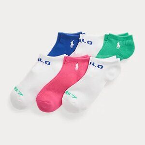 NEW- Pack of 6 Polo Ralph Lauren Socks